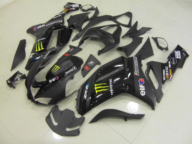 Noir Monster Carénage Moto ZX6R 2007-2008 Noir Monster Carénage Moto ZX6R 2007-2008