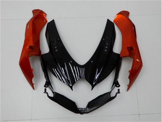Noir Orange Gris Carénage Moto GSXR 600 / 750 K8 2008-2010 Noir Orange Gris Carénage Moto GSXR 600 / 750 K8 2008-2010