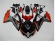 Noir Orange Gris Carénage Moto GSXR 600 / 750 K8 2008-2010 Noir Orange Gris Carénage Moto GSXR 600 / 750 K8 2008-2010