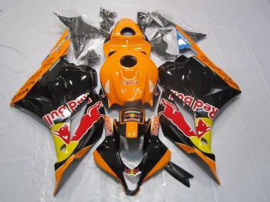 Noir Orange Red Bull Carénages Moto CBR 600 RR 2009-2012