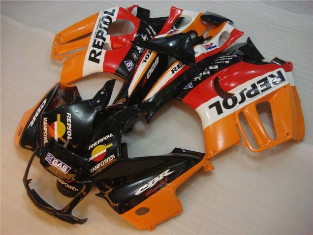 Noir Orange Repsol Carénage Moto CBR 600 F3 1995-1998