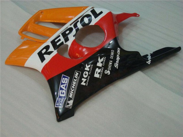 Noir Orange Repsol Carénage Moto CBR 600 F3 1995-1998