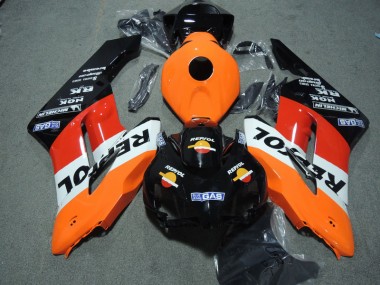 Noir Orange Repsol Carénages Moto CBR 1000 RR 2004-2005