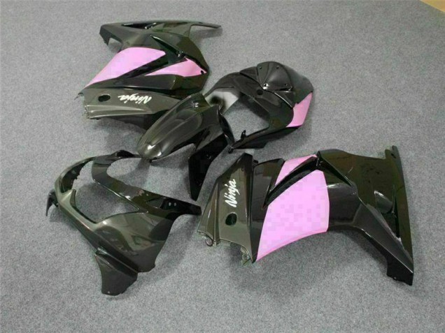 Noir Rose Ninja Carénage Moto EX250 2008-2012