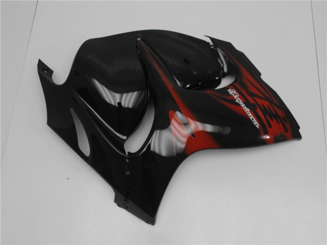 Noir Rouge Carénage Moto GSXR 1300 Hayabusa 2008-2019