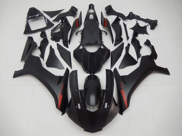 Noir Rouge Carénage Moto R1 2015-2019 Noir Rouge Carénage Moto R1 2015-2019