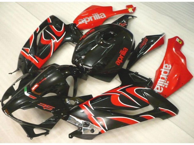 Noir Rouge Carénage Moto RS 125 2006-2011