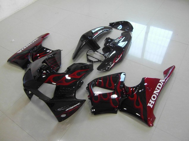 Noir Rouge Carénages Moto CBR 900 RR 919 1998-1999 Noir Rouge Carénages Moto CBR 900 RR 919 1998-1999