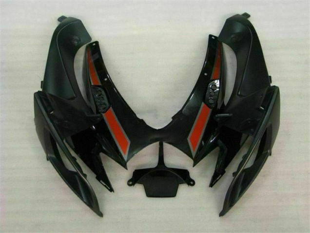 Noir Rouge Carénages Moto GSXR 600 / 750 K6 2006-2007