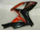 Noir Rouge Carénages Moto GSXR 600 / 750 K6 2006-2007