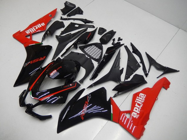 Noir Rouge Carénages Moto RSV4 2009-2015 Noir Rouge Carénages Moto RSV4 2009-2015