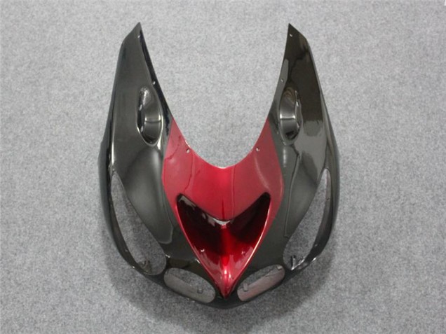 Noir Rouge Carénages Moto ZX14R ZZR 1400 2006-2011 Noir Rouge Carénages Moto ZX14R ZZR 1400 2006-2011