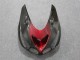 Noir Rouge Carénages Moto ZX14R ZZR 1400 2006-2011 Noir Rouge Carénages Moto ZX14R ZZR 1400 2006-2011