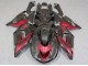 Noir Rouge Carénages Moto ZX14R ZZR 1400 2006-2011 Noir Rouge Carénages Moto ZX14R ZZR 1400 2006-2011