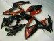Noir Rouge Carrosserie Moto GSXR 600 / 750 K6 2006-2007
