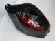 Noir Rouge Flamme Carénage Moto CBR 600 F3 1995-1998 Noir Rouge Flamme Carénage Moto CBR 600 F3 1995-1998
