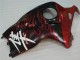 Noir Rouge Flamme Carénage Moto GSXR 1300 Hayabusa 1996-2007 Noir Rouge Flamme Carénage Moto GSXR 1300 Hayabusa 1996-2007