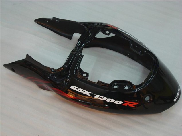 Noir Rouge Flamme Carénage Moto GSXR 1300 Hayabusa 1996-2007 Noir Rouge Flamme Carénage Moto GSXR 1300 Hayabusa 1996-2007