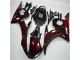 Noir Rouge Flamme Carénage Moto R6 2003-2005