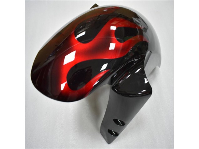 Noir Rouge Flamme Carénage Moto R6 2003-2005