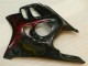 Noir Rouge Flamme Carénages Moto CBR 600 F3 1995-1998