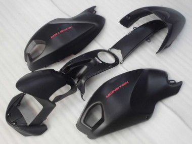 Noir Rouge Monster Carénage Moto Ducati Monster 696 2008-2012