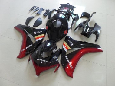 Noir Rouge Mugen Carénage Moto CBR 1000 RR 2008-2011