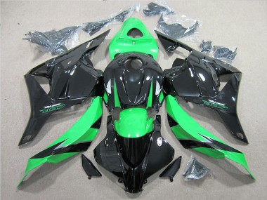 Noir Vert Carénage Moto CBR 600 RR 2009-2012