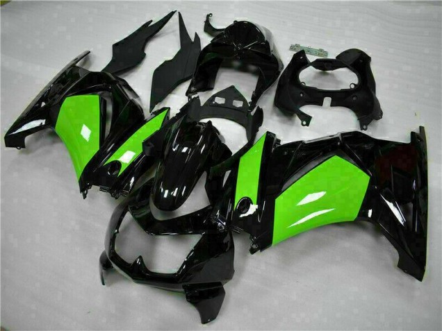 Noir Vert Carénage Moto EX250 2008-2012 Noir Vert Carénage Moto EX250 2008-2012