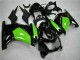 Noir Vert Carénage Moto EX250 2008-2012 Noir Vert Carénage Moto EX250 2008-2012