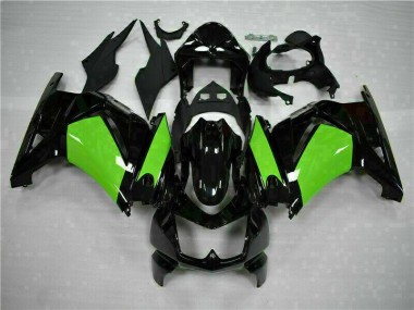 Noir Vert Carénage Moto EX250 2008-2012
