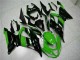 Noir Vert Carénage Moto ZX6R 2013-2018