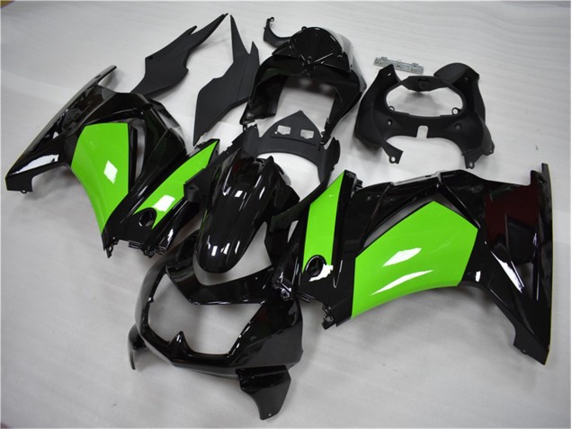 Noir Vert Carénages Moto EX250 2008-2012