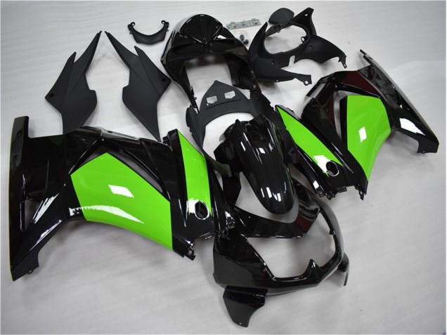 Noir Vert Carénages Moto EX250 2008-2012