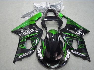 Noir Vert Corona Extra Carénage Moto GSXR 600 K1 K2 K3 2001-2003