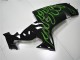 Noir Vert Flamme Carénage Moto ZX10R 2006-2007