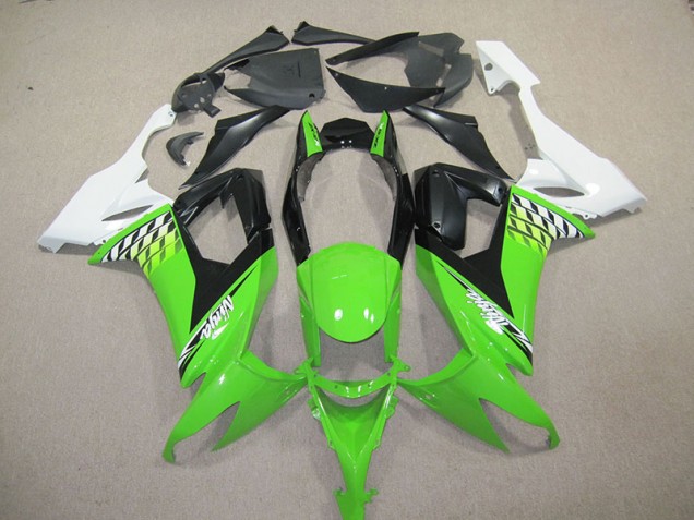 Noir Vert Ninja Carénage Moto ZX10R 2008-2010 Noir Vert Ninja Carénage Moto ZX10R 2008-2010
