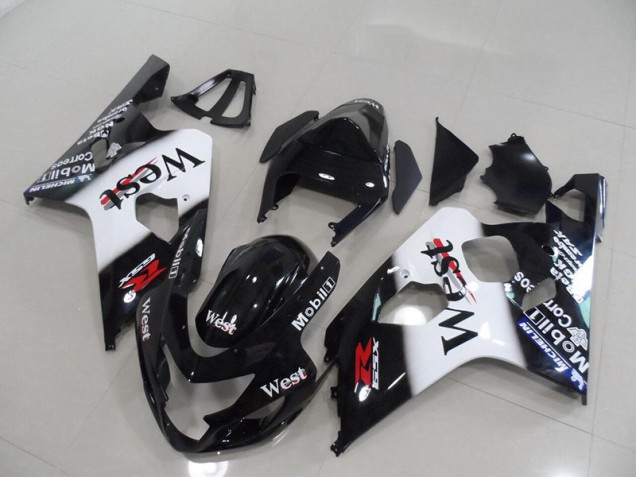 Noir West Carénage Moto GSXR 750 K4 2004-2005 Noir West Carénage Moto GSXR 750 K4 2004-2005