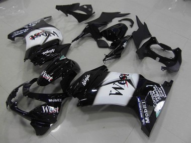 Noir West Carénage Moto ZX 250R 2008-2012