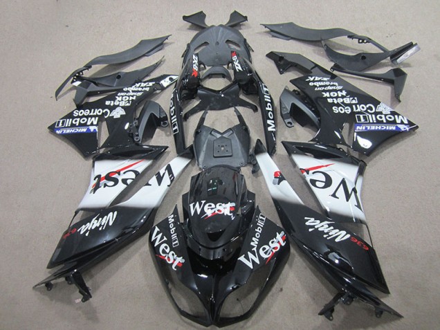 Noir West Carénage Moto ZX6R 2009-2012 Noir West Carénage Moto ZX6R 2009-2012