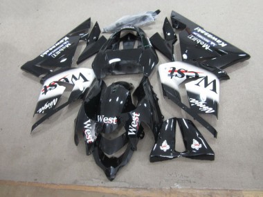 Noir West Ninja Carénage Moto ZX10R 2003-2005