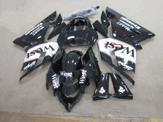 Noir West Ninja Carénage Moto ZX10R 2003-2005 Noir West Ninja Carénage Moto ZX10R 2003-2005
