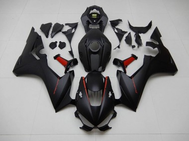 Noir avec Rouge Fireblade Carénage Moto CBR 1000 RR 2017-2023