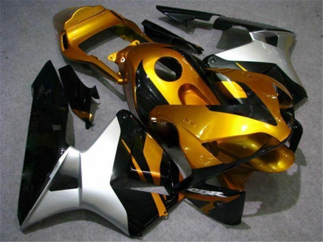 Or Argent Noir Carénage Moto CBR 600 RR 2003-2004 Or Argent Noir Carénage Moto CBR 600 RR 2003-2004
