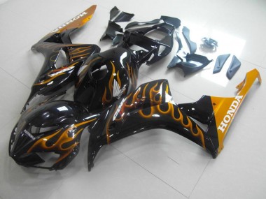 Or Flamme Carénage Moto CBR 1000 RR 2006-2007