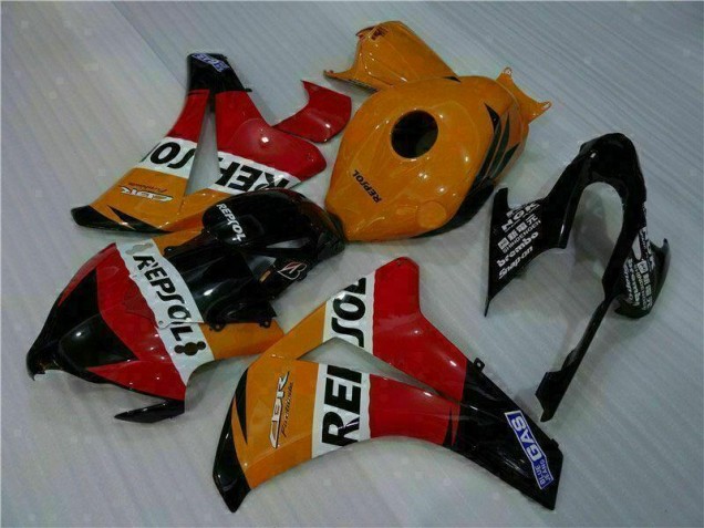 Orange Carénage Moto CBR 1000 RR 2008-2011 Orange Carénage Moto CBR 1000 RR 2008-2011