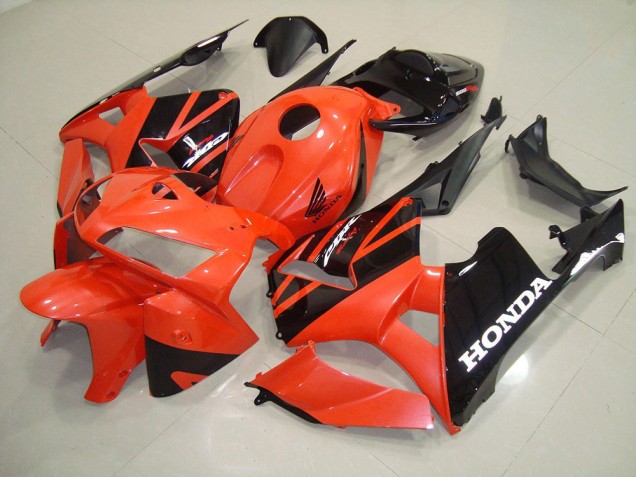 Orange Carénage Moto CBR 600 RR 2005-2006