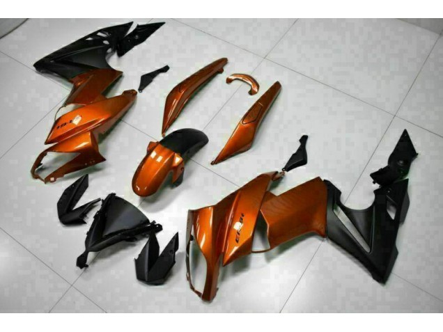 Orange Carénage Moto EX650 2009-2011 Orange Carénage Moto EX650 2009-2011