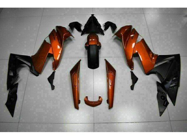 Orange Carénage Moto EX650 2009-2011 Orange Carénage Moto EX650 2009-2011