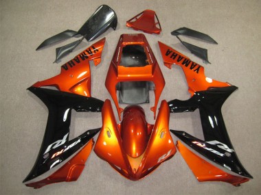 Orange Noir Carénage Moto CBR 1000 RR 2004-2005